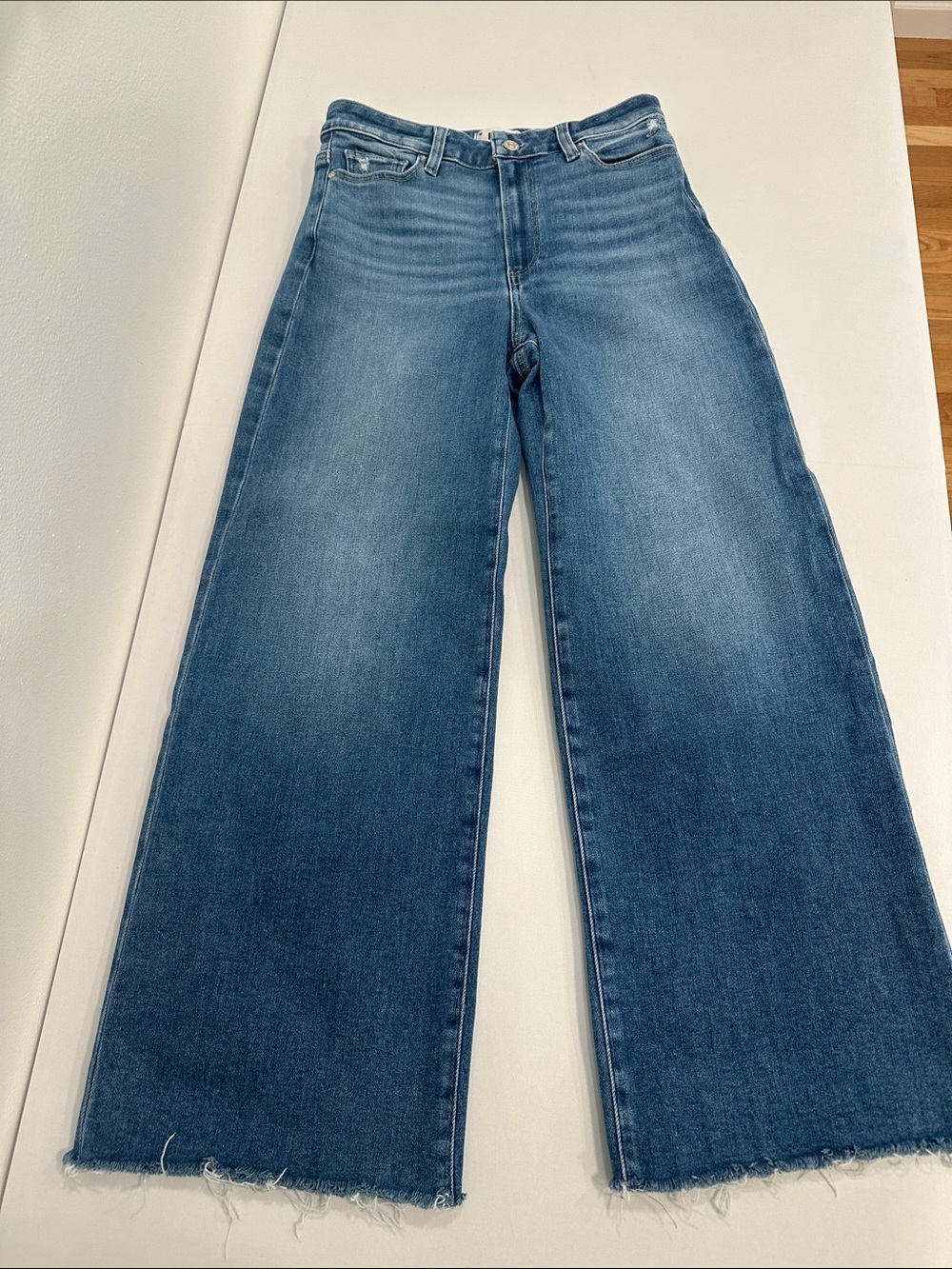 Paige Anessa Wide Leg Jeans